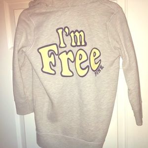 Victoria’s Secret Pink Hoodie 3/4 length sleeves